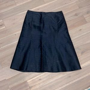 Carolina Herrera blue A-line skirt